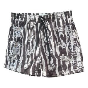 Allegory Going Merry Otaku Mesh White Black Shorts XL Urban Streetwear Skate